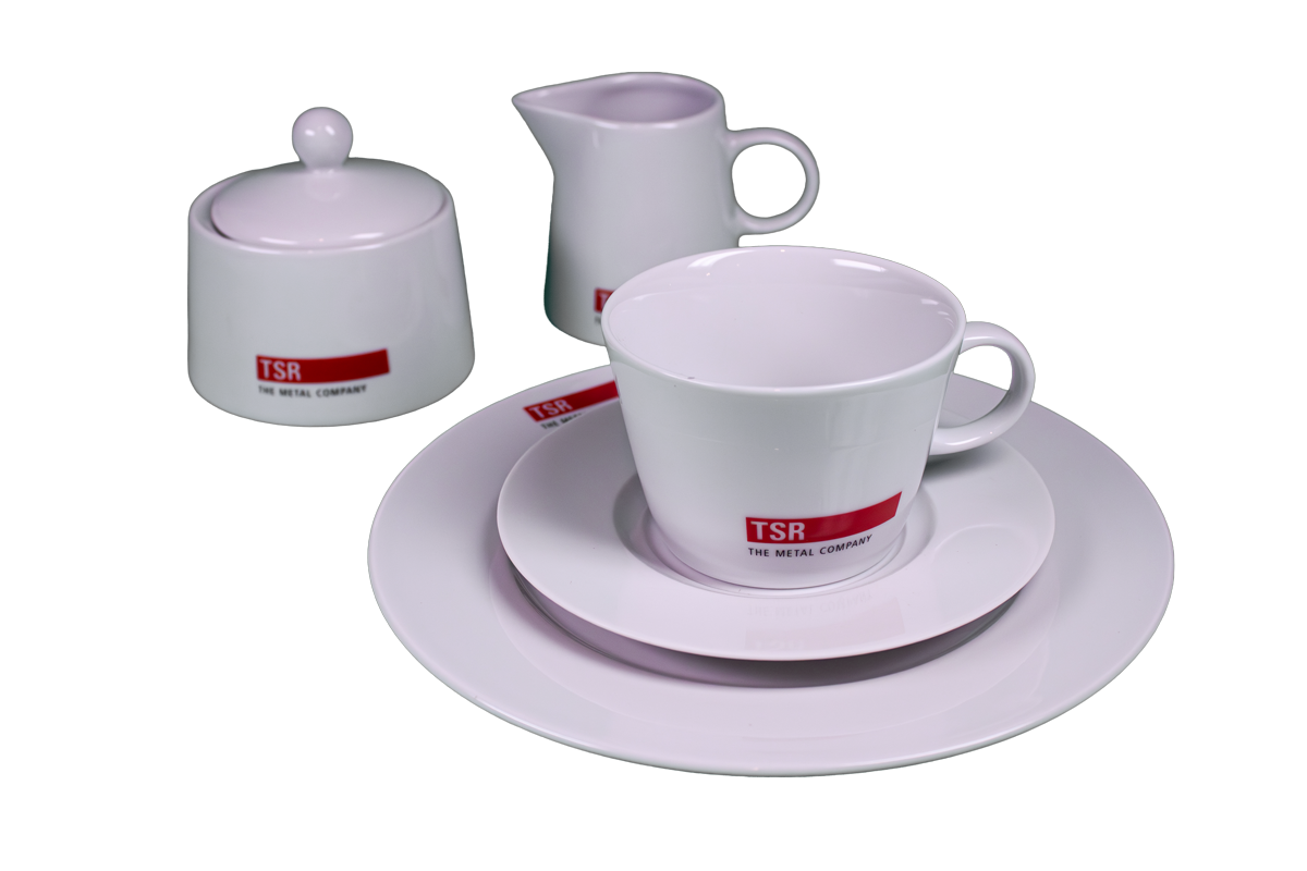 Porzellan Set "FANCY" (1 Stk.)