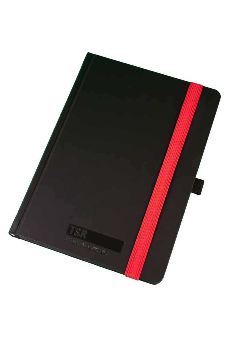 Notizbuch DIN A4 schwarz (1 Stk.)